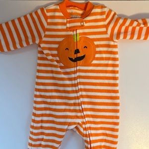 Just one You pumpkin 3 Month footie​